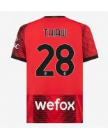 AC Milan Malick Thiaw #28 Kotipaita 2023-24 Lyhythihainen